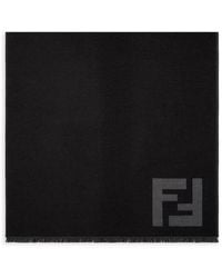 Fendi - Ff Logo Scarf - Lyst