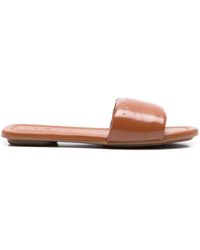 Hogan - Leather Slide Shoes - Lyst