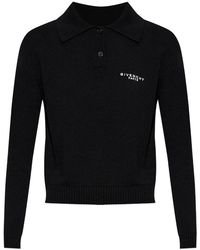 Givenchy - Wool And Cashmere Polo Swater - Lyst