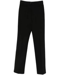 Valentino Garavani - Wool Pants With Straight Leg - Lyst