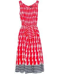 Samantha Sung - Aster Midi Dress With Impero Ombre-Print - Lyst
