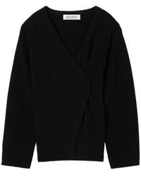 Rohe - Wrap Cardigan With Exposed Shoulders Róhe - Lyst