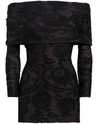 Etro - Velvet Jacquard Sweater With Paisley Foliage Pattern - Lyst
