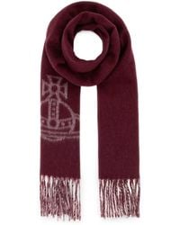 Vivienne Westwood - Reversible Wool Scarf - Lyst