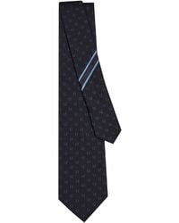 Ferragamo - Gancini Jacquard Silk Tie - Lyst