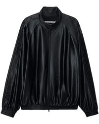 Alexander Wang - Tracksuit Jacket With Embossed Logo Inse - Lyst