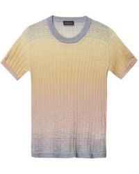 Roberto Collina - Knitted T-shirt - Lyst