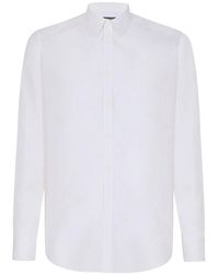 Dolce & Gabbana - Dolce & Gabbana Stretch-Poplin Shirt - Lyst