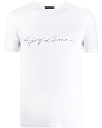 Giorgio Armani - T-Shirt - Lyst