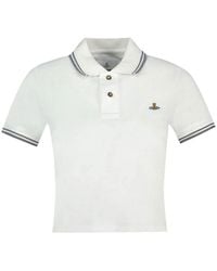 Vivienne Westwood - Mini Classic Polo Shirt With Orb Embroidery - Lyst