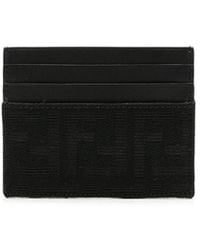Fendi - Portacarte Ff Jacquard Zucca E Pelle - Lyst