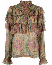 Etro Long-sleeved tops for Women - Up to 70% off at Lyst.com