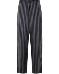 Dries Van Noten - Penny Striped Cupro Pants - Lyst