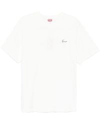 KENZO - Gots Archive Bouquet Print Cotton T-Shirt - Lyst