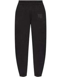 Alexander Wang - Essential Terry Classic Sweatpant - Lyst