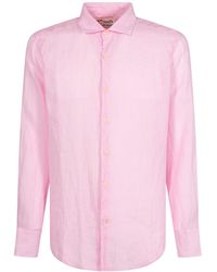 MC2 Saint Barth - Pamplona Linen Shirt - Lyst