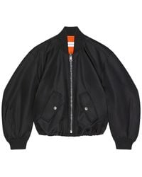 Givenchy - Cropped Cocoon Bomber Clothing - Lyst