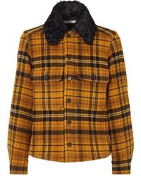 Fendi - Check Wool Blouson - Lyst