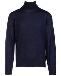 Brunello Cucinelli - Wool Turtleneck Sweater - Lyst