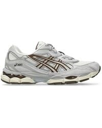 Asics - Gel-Nyc Cream Cement Sneakers - Lyst