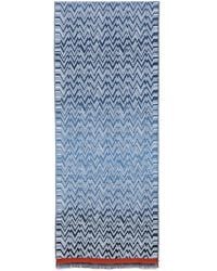 Missoni - Zig-zag Wool Scarf - Lyst