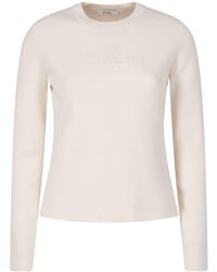 Max Mara - Ticino Long-Sleeved Fitted Top - Lyst