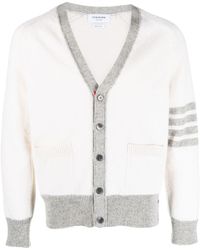 Thom Browne - Cardigan With Buttons - Lyst