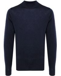 John Smedley - Extra Fine Merino Wool Turtle Neck Sweater - Lyst