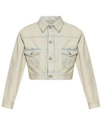 Vivienne Westwood - Marlene Crop Denim Jacket - Lyst