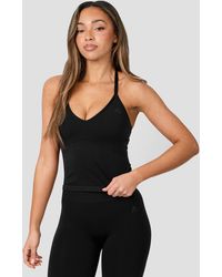MONTIREX - Muse Seamless Halter Neck Tank - Lyst