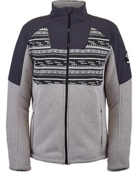 spyder men's chance hoody fleece jacket