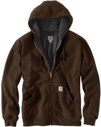 Carhartt Mens Big and Tall B/&t Rd Rutland Thermal Lined Hooded Zip Front Sweatshirt