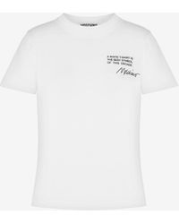 Moschino - Interlock T-shirt With Print - Lyst
