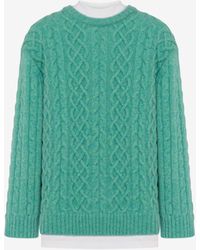Moschino - Shetland Wool Pullover - Lyst