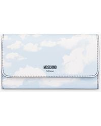 Moschino - Chain Wallet Archive Clouds - Lyst