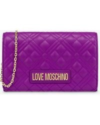 Moschino - Quilted Smart Daily Bag - Lyst
