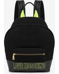 Moschino - Free Time Canvas Backpack - Lyst