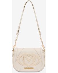 Love Moschino - Shoulder Bag With Maxi Logo - Lyst