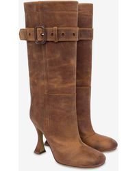 Moschino - Calf Boots - Lyst