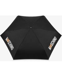 Moschino - Parapluie Super Mini Teddy Logo - Lyst
