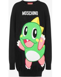 Moschino - Wollkleid Bubble Bobble - Lyst