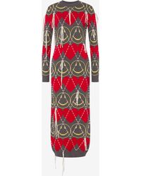 Moschino - Wool Blend Dress Smiley - Lyst