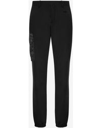 Moschino - Multipocket Details Wool Cloth Trousers - Lyst