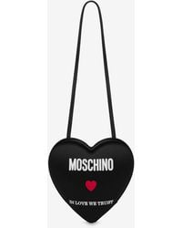 Moschino - Sac D'épaule Heartbeat In Love We Trust - Lyst