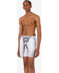 Moschino - Printed Nylon Swim Boxers - Lyst