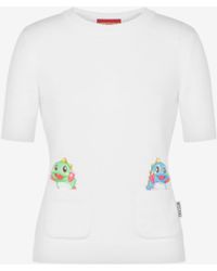 Moschino - Bubble Booble Wool Sweater - Lyst