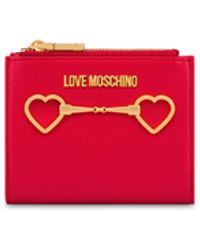 Moschino Other Materials Wallet in Black | Lyst