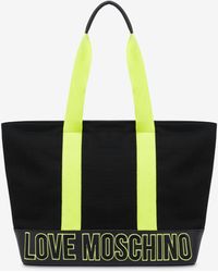 Moschino - Shopper In Canvas Free Time - Lyst