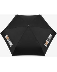 4 % de réduction Parapluie imprimé Moschino en coloris Noir Femme Accessoires Parapluies 