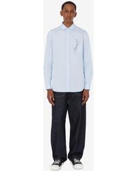 Moschino - Cotton Denim Pants - Lyst